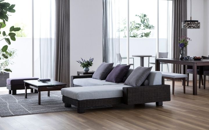 No.162 【リビングルーム編】 悠然につつまれる、クラウドグレー