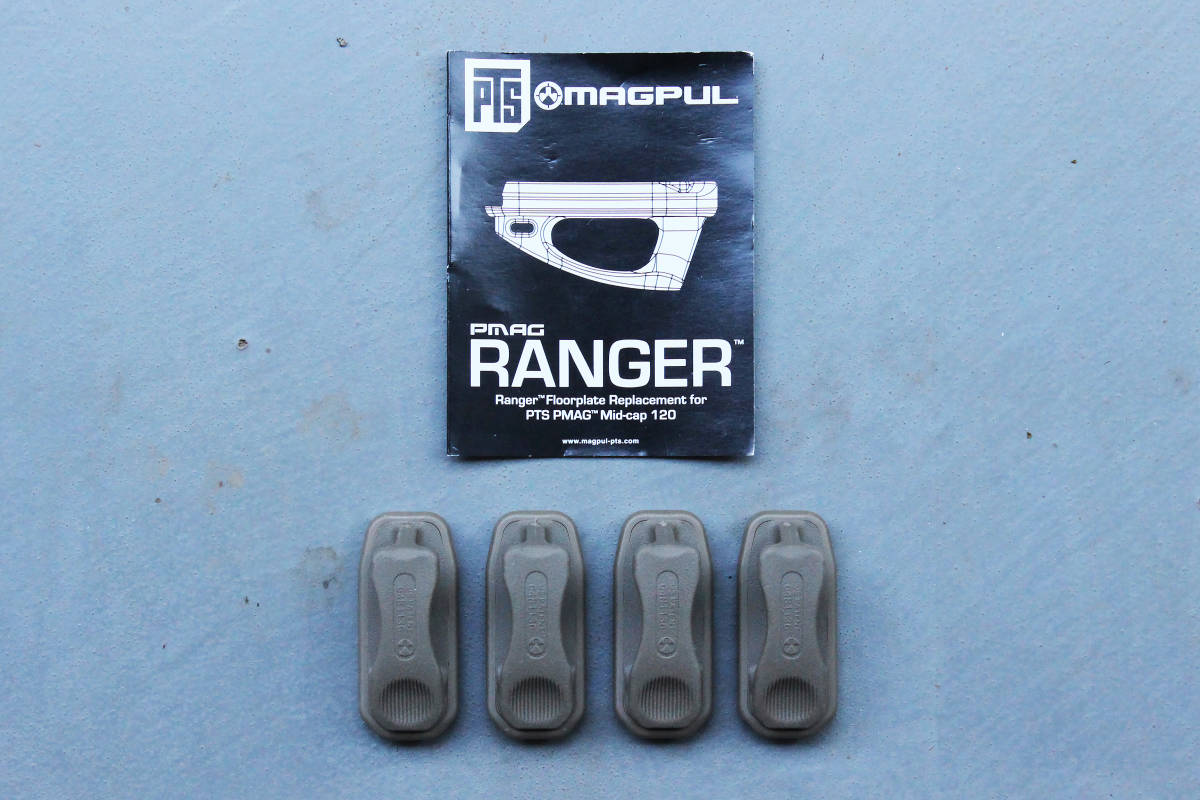 PTS製EPM・P-MAG対応MAGPULタイプのレンジャープレート×3 【MAGPUL PTS