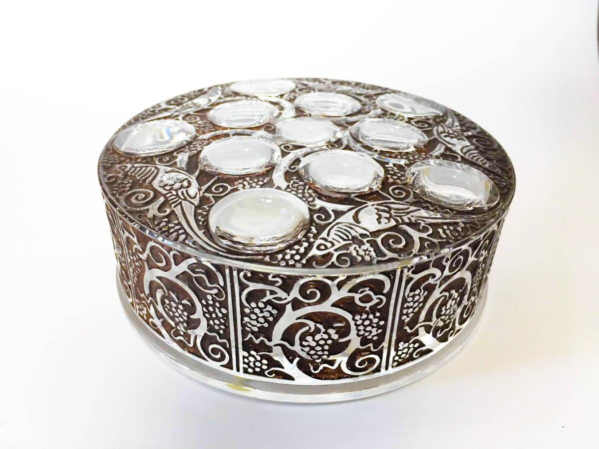 ラリック LALIQUE ロジェ パチネ 小物入れ オブジェ クリスタル 【公式