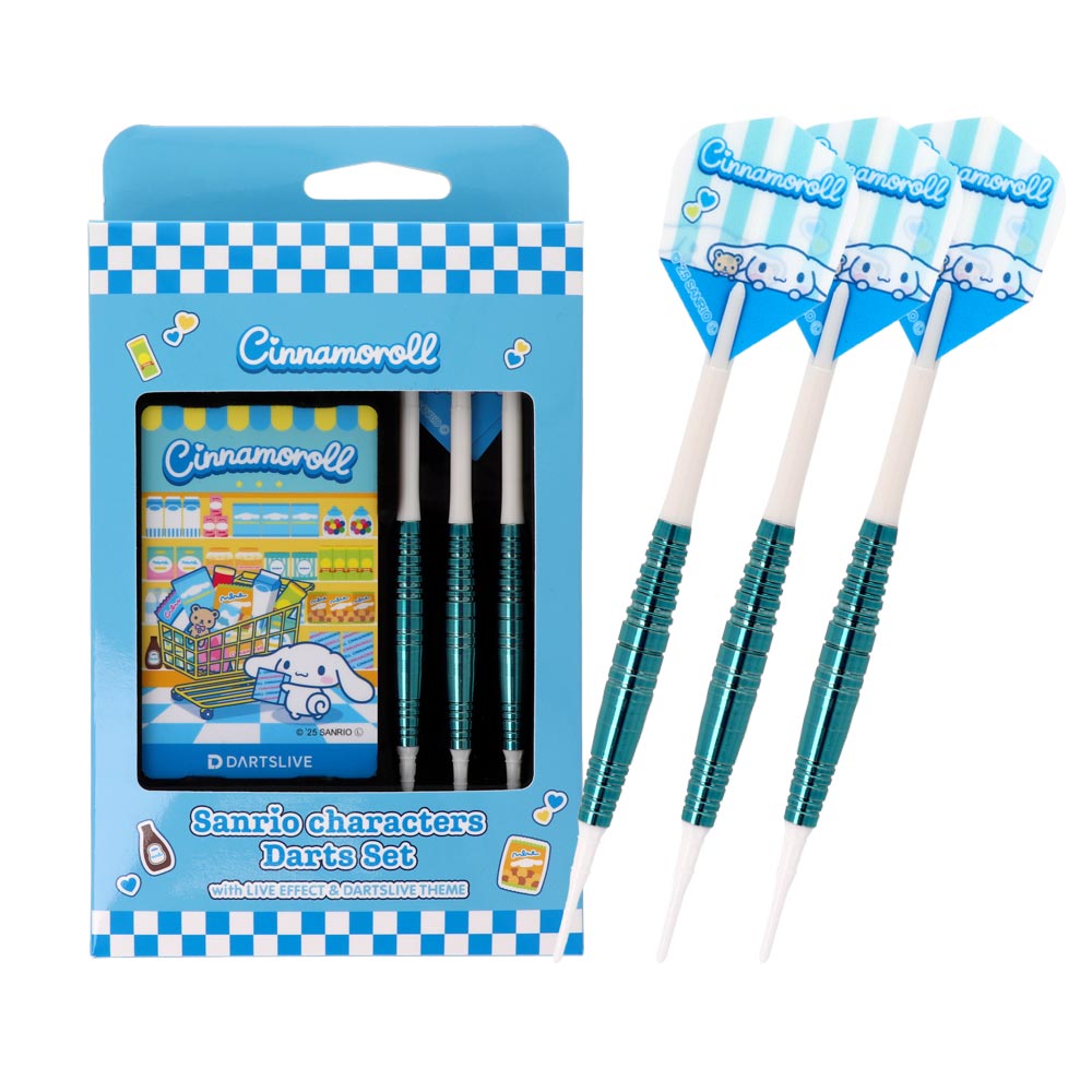 Sanrio characters ダーツセット with DARTSLIVE CARD