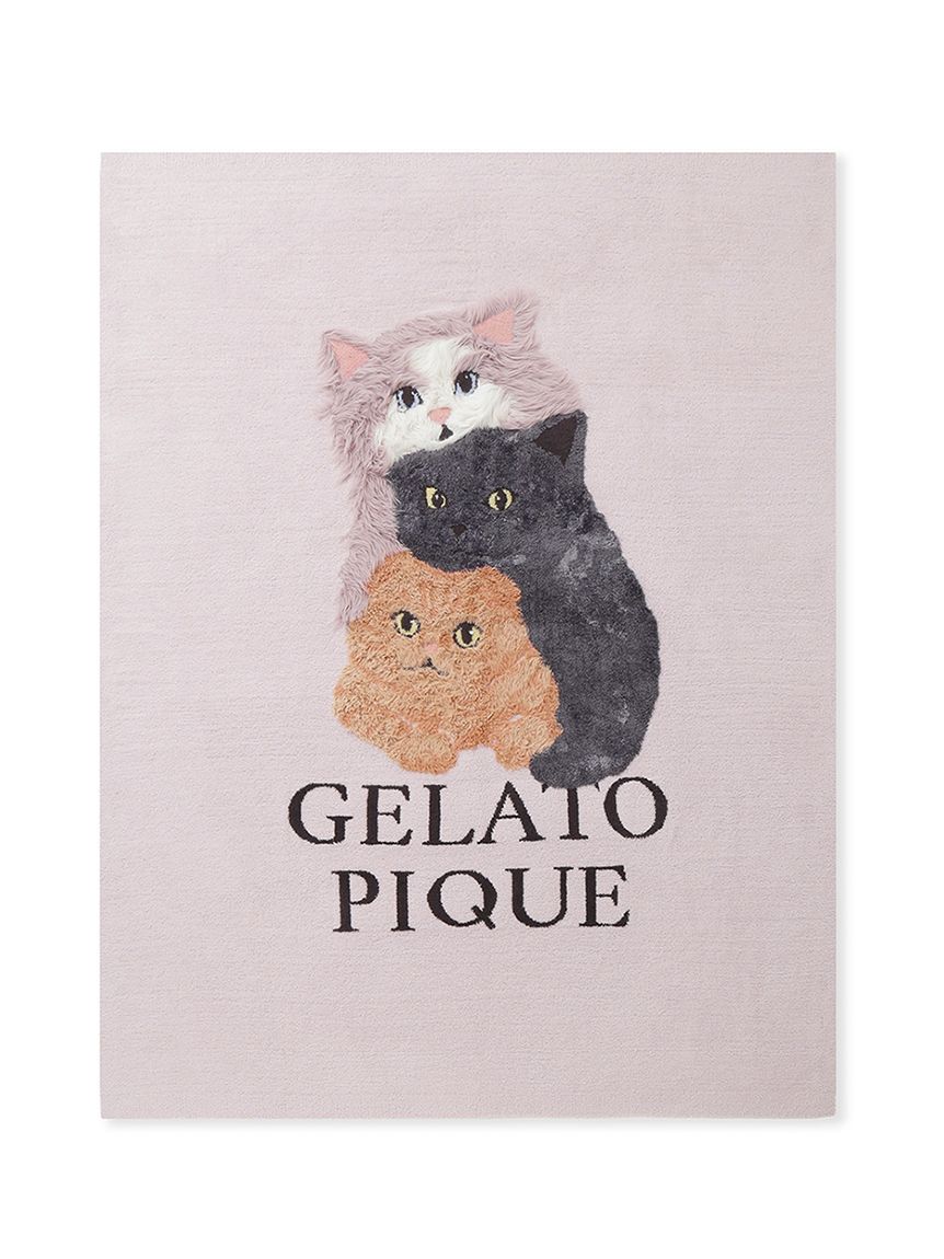 Sleep】CAT3柄 ジャガードマルチカバー(ブランケット・タオルケット