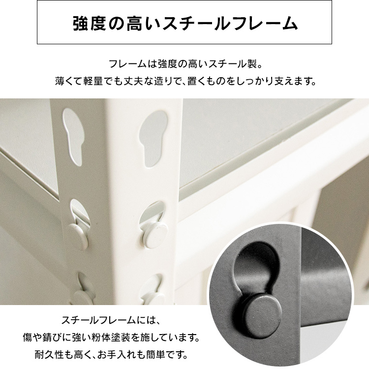 メタルラック 120cm スチールラック幅120cm STR-1200 オフィス 収納 棚