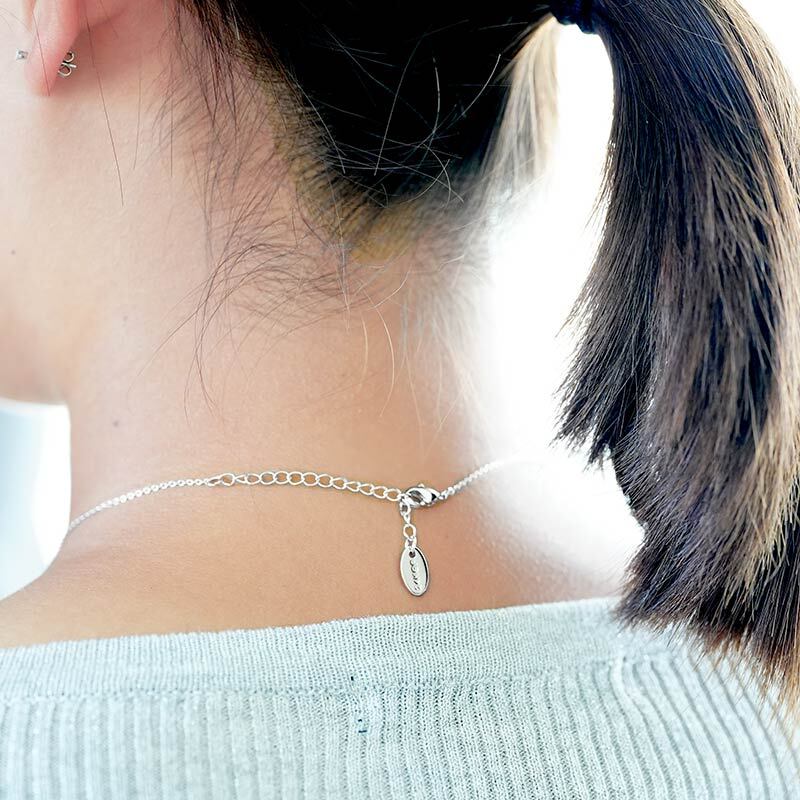 ネックレススワロフスキー 1.0カラット 24金仕上げ 金属アレルギー対応