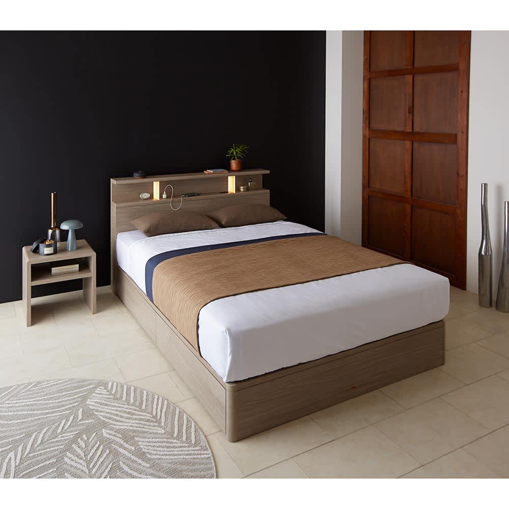 ダブル ベッド 照明付き」の人気商品一覧 | 安い商品を通販サイトから