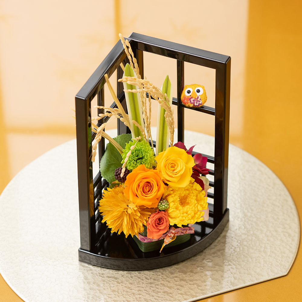 プリザーブドフラワー「祝華～華屏風～」｜フラワーギフト通販なら