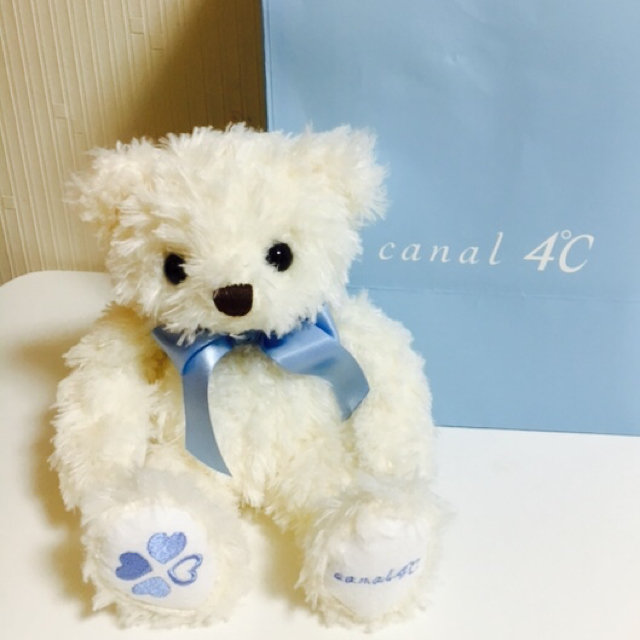 canal4℃ - カナル4℃ くまのぬいぐるみ オルゴールつきの通販 by
