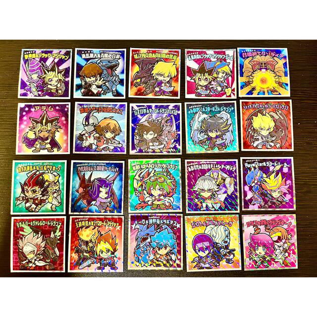 遊戯王マン 遊戯王マンチョコ フルコンプと北九州ストリート 5種類の