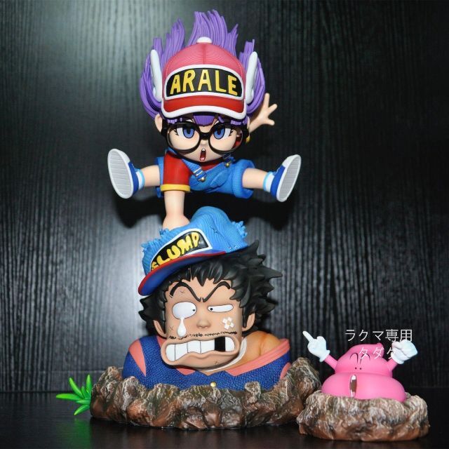 Dr.スランプ アラレちゃん ガレージキット 博士 げんこつ フィギュアの