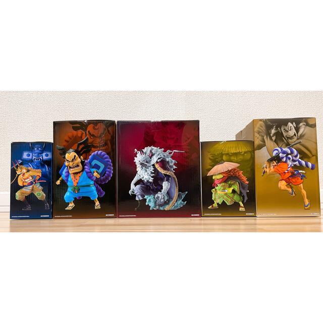 値下げ！ワンピー 一番くじ 赤鞘九人男フィギュア セミコンプセット