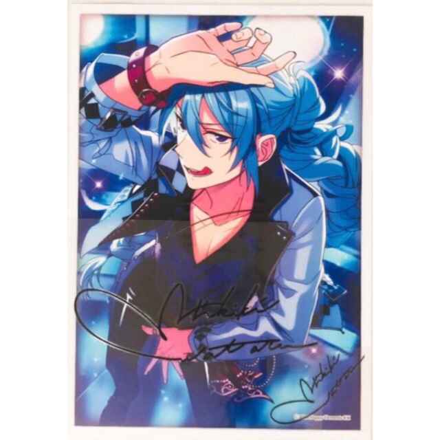 新品☆あんスタ☆fine【日々樹渉】サインステッカーセット☆第二弾の