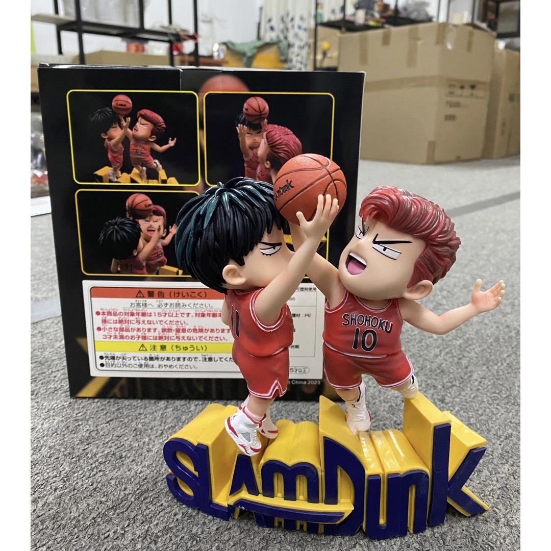 桜木花道 流川楓 slam dunkスラムダンクフィギュア PVCガレージキット