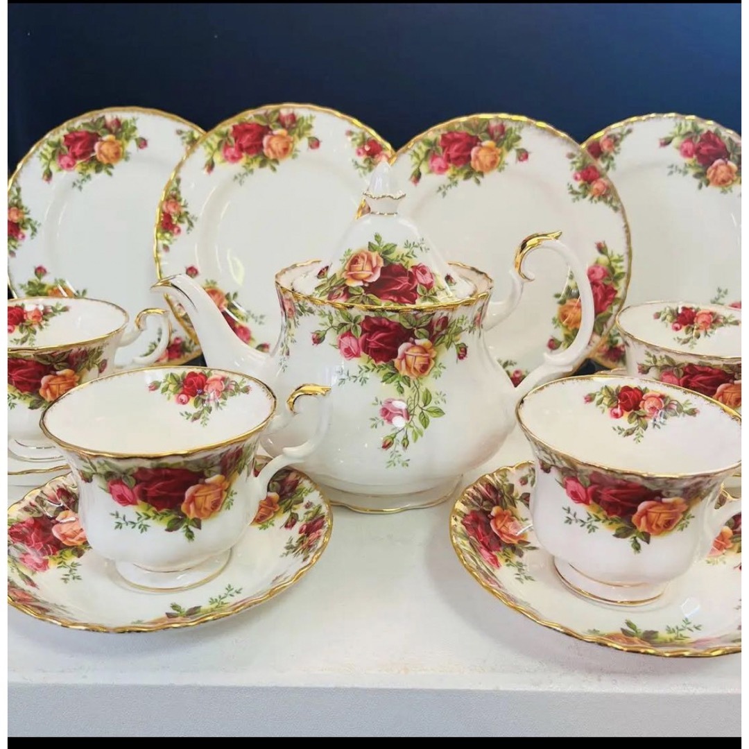 ROYAL ALBERT - ロイヤルアルバート オールドカントリーローズ 4人用