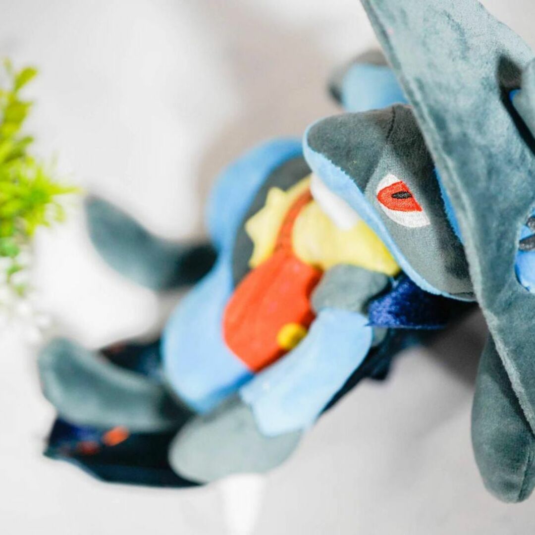 ハロウィンルカリオ ぬいぐるみ 大きい 30cm リボン袋付【現物撮影