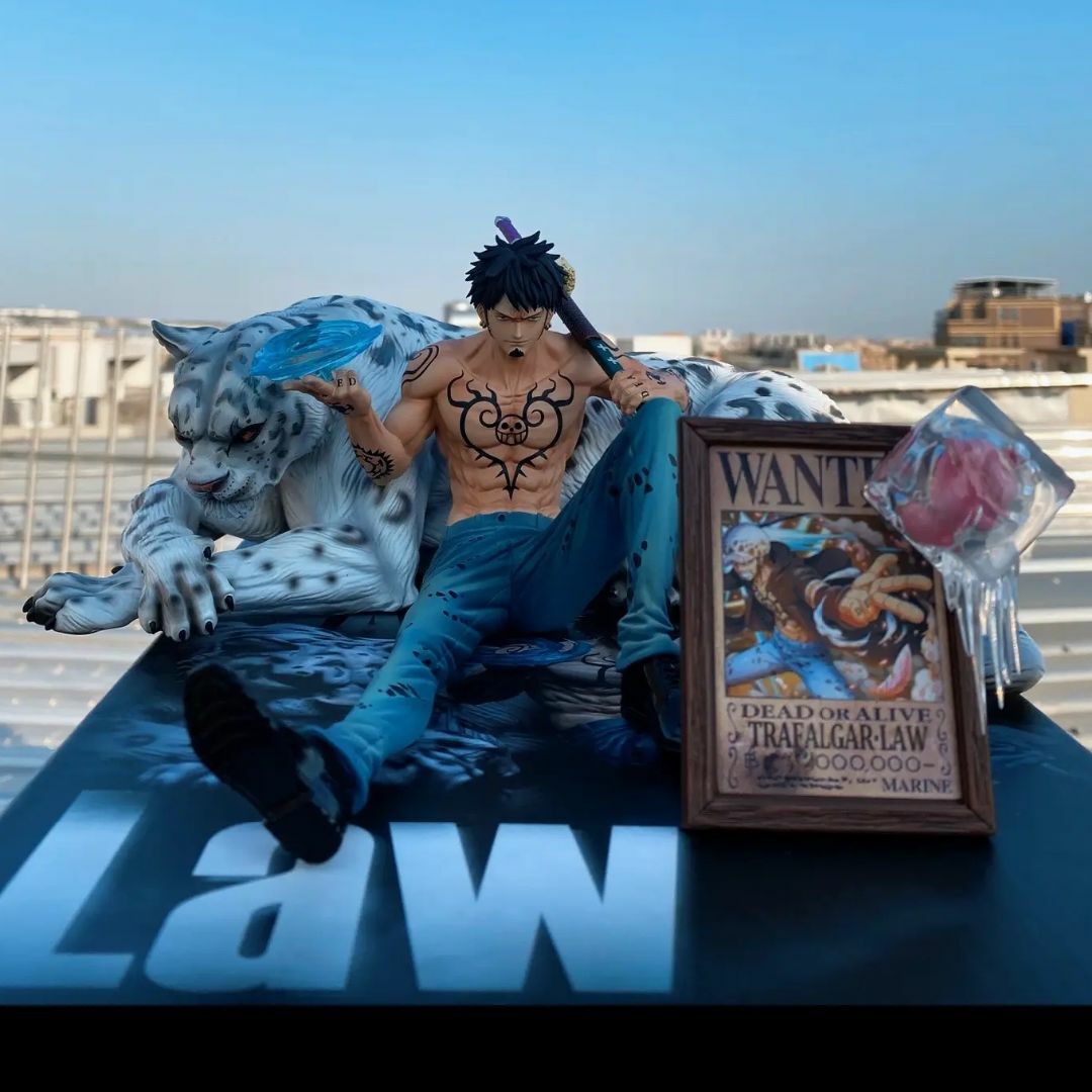 ワンピース トラファルガー・ロー ユキヒョウ ガレージキット