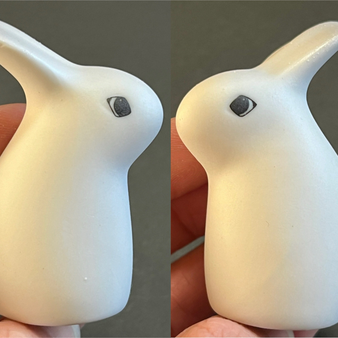 ARABIA - 【廃盤】ARABIA ヘルヤ うさぎの親子の置物 全種類 4点セット