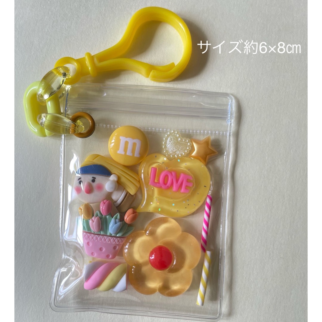 R9）キャンディバッグキーホルダー ガチャ詰めポーチ風 キャンディー