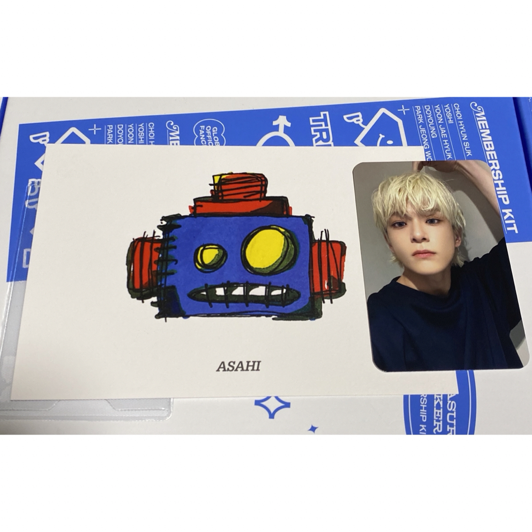 TREASURE - treasure アサヒ トレカ ポストカード kit 特典 fcの通販