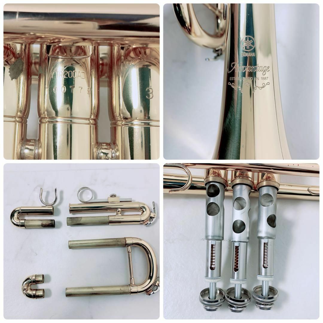 YAMAHA トランペット YTR200AD 管楽器 マウスピース ハードケース