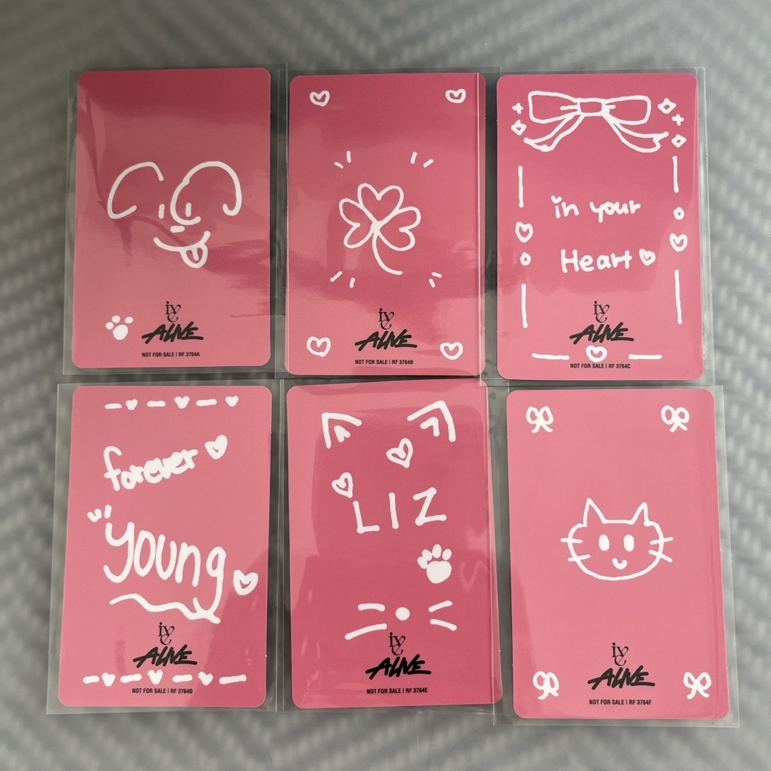 IVE - IVE ALIVE ソロジャケット トレカ6種の通販 by L's shop｜アイヴ