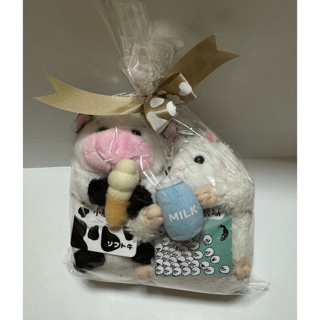 小岩井農場 ソフト牛 ミルキー羊 ぬいぐるみセットの通販 by ありさ