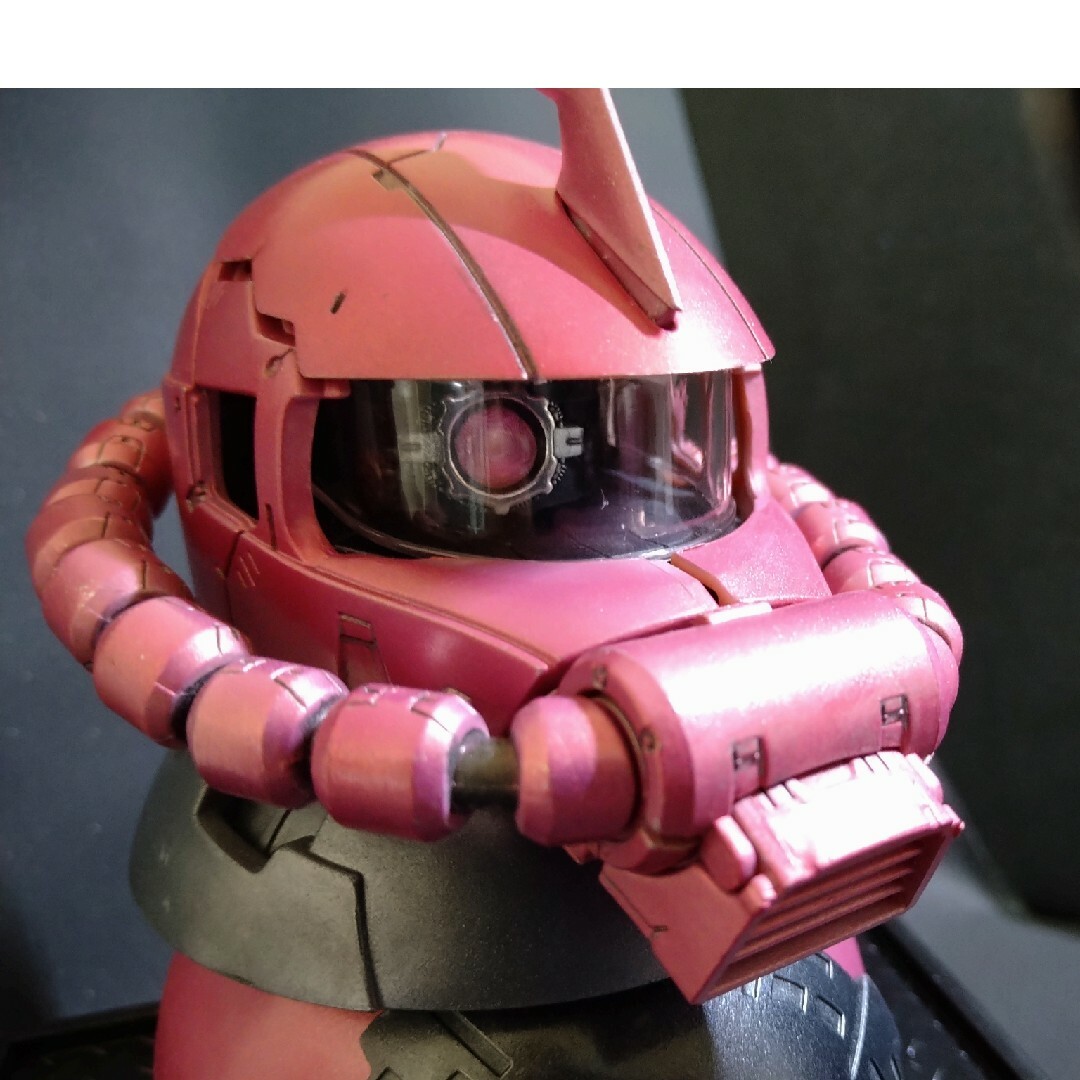 BANDAI - 【エクシードモデル】ザクヘッド シャア専用ザクⅡ 全塗装