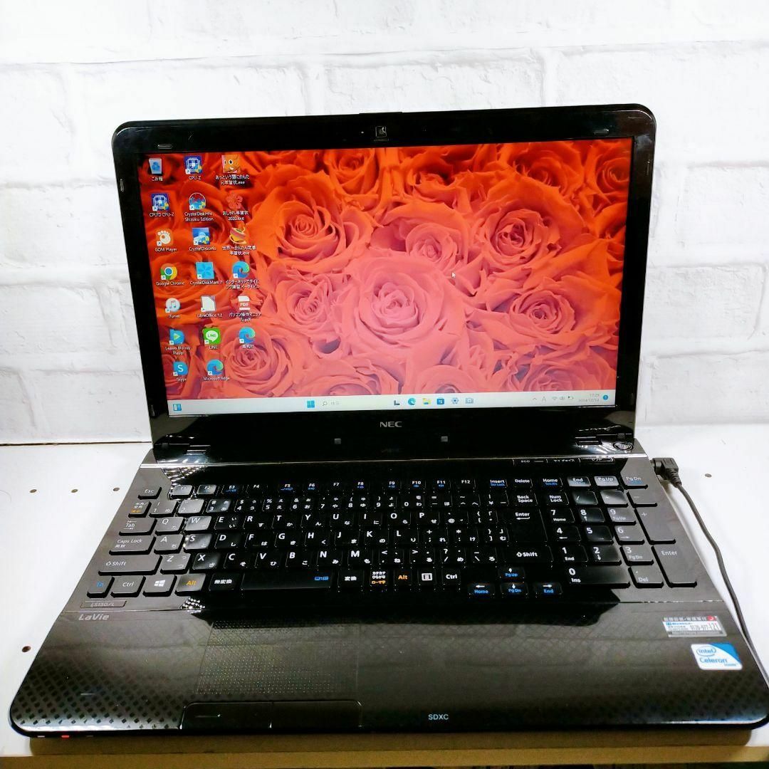 ショップ 初期設定済みノートパソコン簡単すぐ使えるWindows11カメラPC