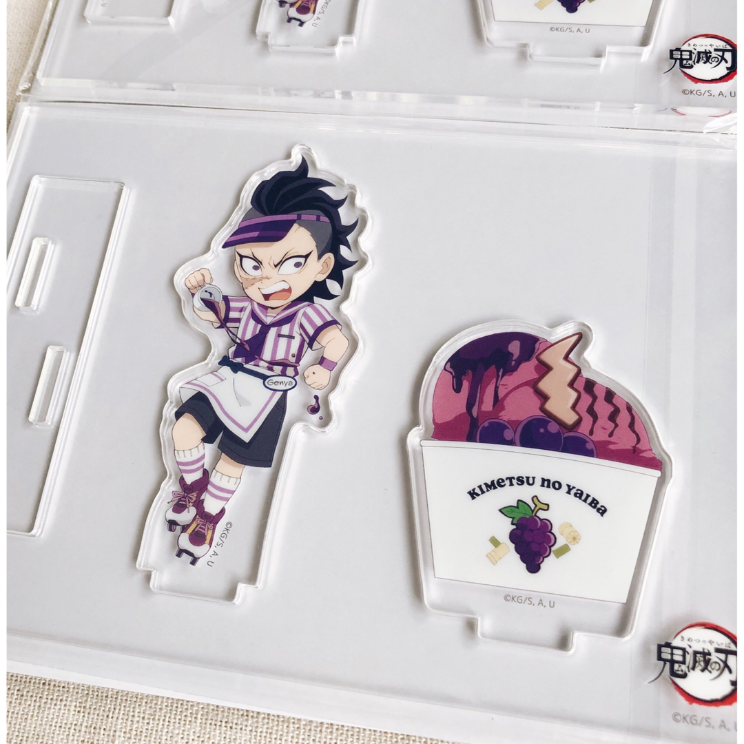 鬼滅の刃 - 【新品】鬼滅の刃 アイスクリームカフェ アクリルスタンド