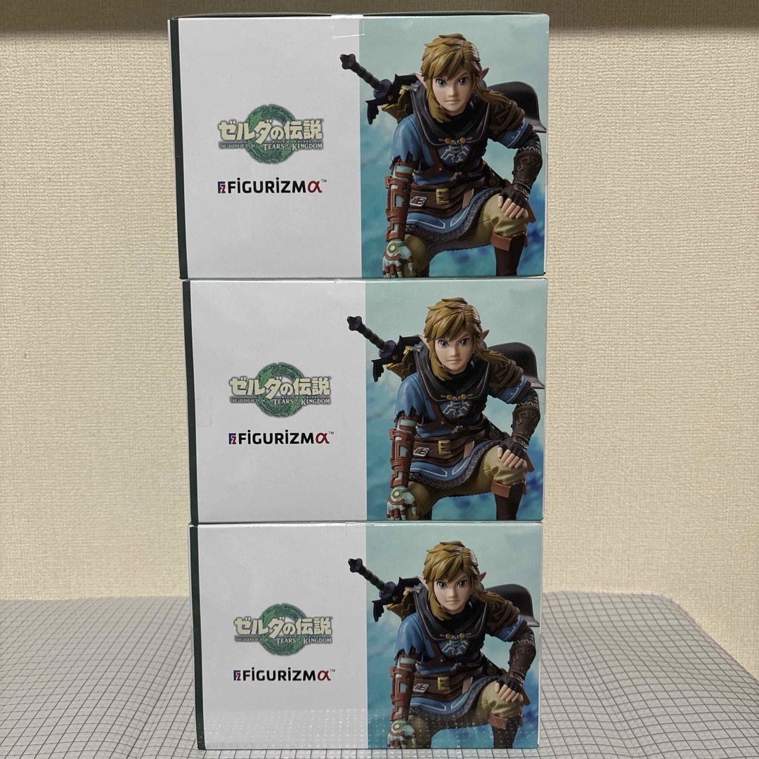 ゼルダの伝説 ティアキン リンク フィギュア 3個セットの通販 by ゲン