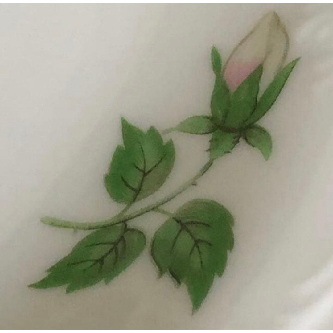 Rosenthal - 【レア美品】ローゼンタール☆ホワイトローズ☆スープC/S