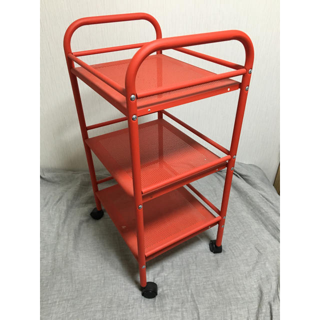 Ikea ワゴン レッド 引き取り可の通販 by remo's shop｜ラクマ