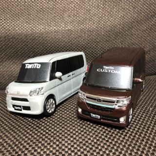 ダイハツ - ダイハツ タント&タントカスタム プルバックミニカー 2台