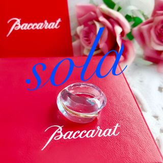 Baccarat - バカラ コキアージュ リング クリアブルー Baccarat 指輪の