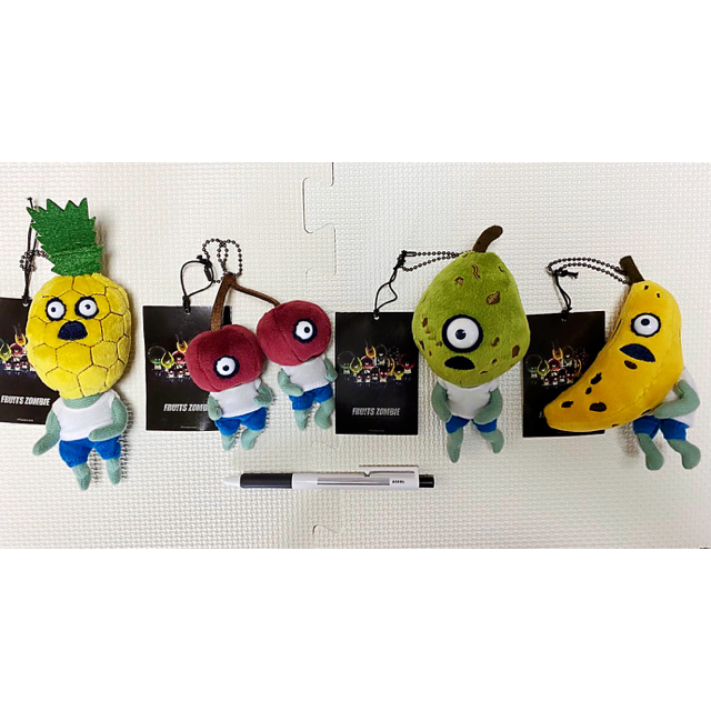 ♡フルーツゾンビ ぬいぐるみ 新品4点セット♡の通販 by Erika's shop