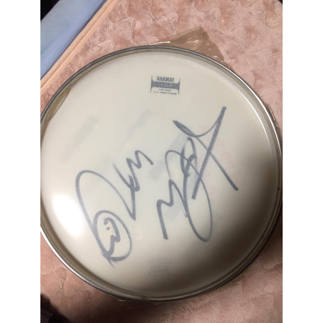 ルナシー 真矢 サイン ドラムヘッド 14インチ 新品 限定 remoの通販 by