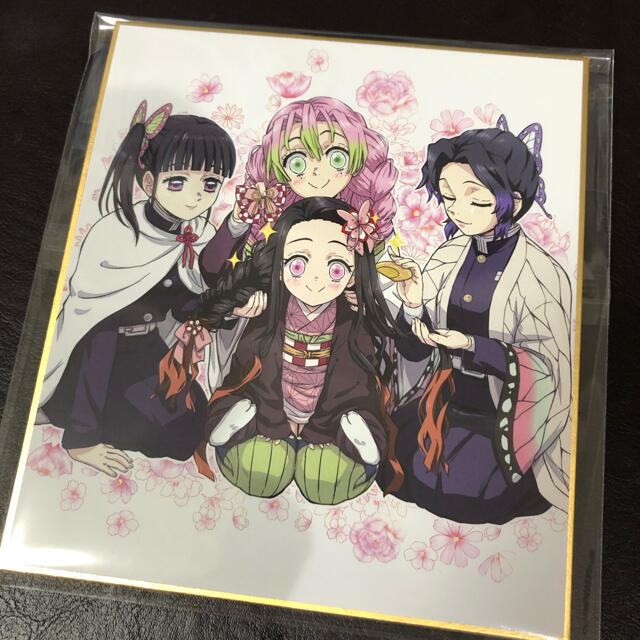 鬼滅の刃 竈門禰豆子 胡蝶しのぶ 栗花落カナヲ 甘露寺蜜璃 イラスト