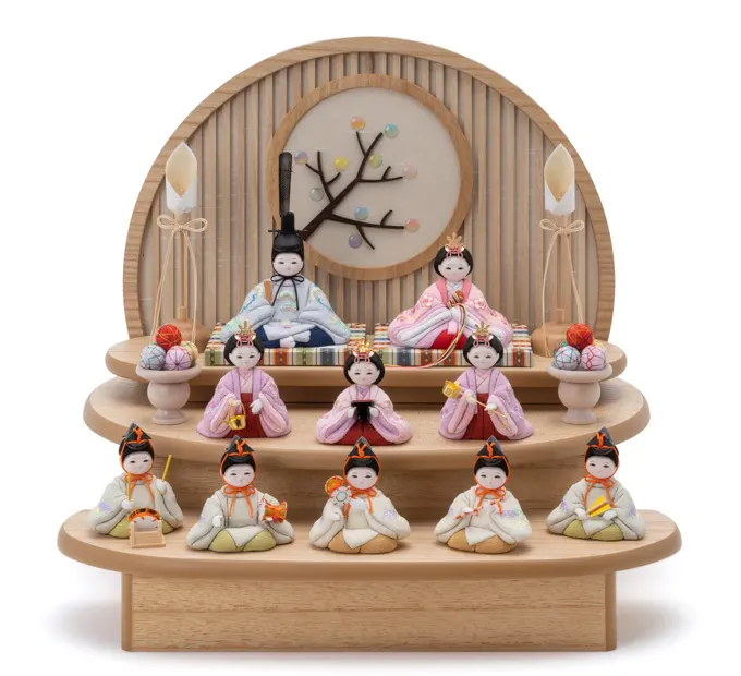 雛人形「雛道具 菱高三宝（ミニ）」｜雛人形の通販 ふらここ