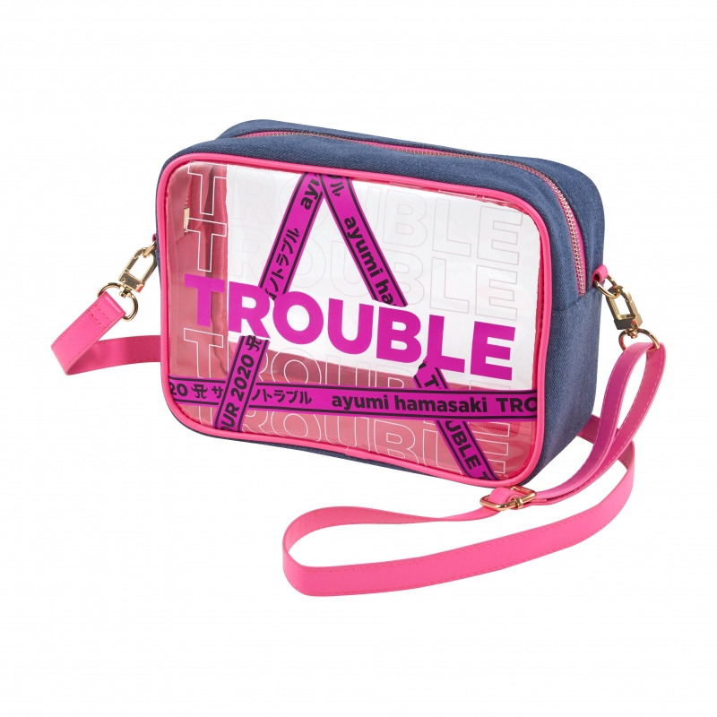 クリアショルダーバッグ / ayumi hamasaki TROUBLE TOUR 2020A～サイゴ