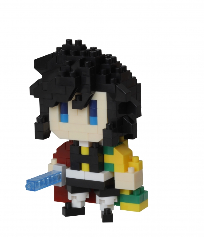 鬼滅の刃 nanoblock ＜冨岡義勇＞ ※2021年4月入荷再販分 : 鬼滅の刃