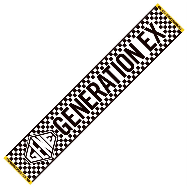 マフラータオル/ GENERATIONS WORLD TOUR 2015 “GENERATION EX