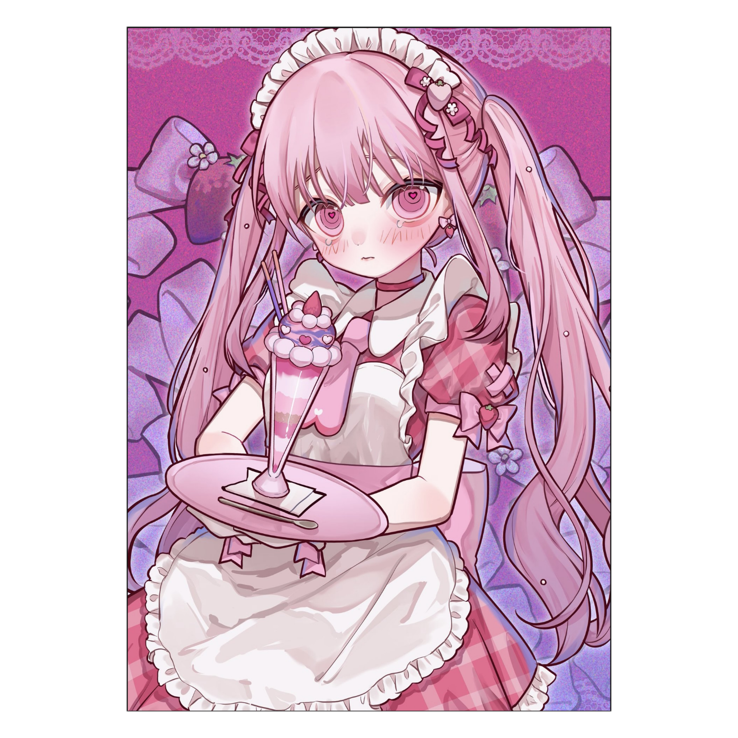 いちごメイドのポスターポスター A2サイズの商品購入ページ