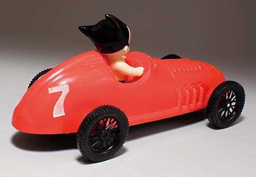 浅草玩具/日本製 鉄腕アトムレースカー箱付