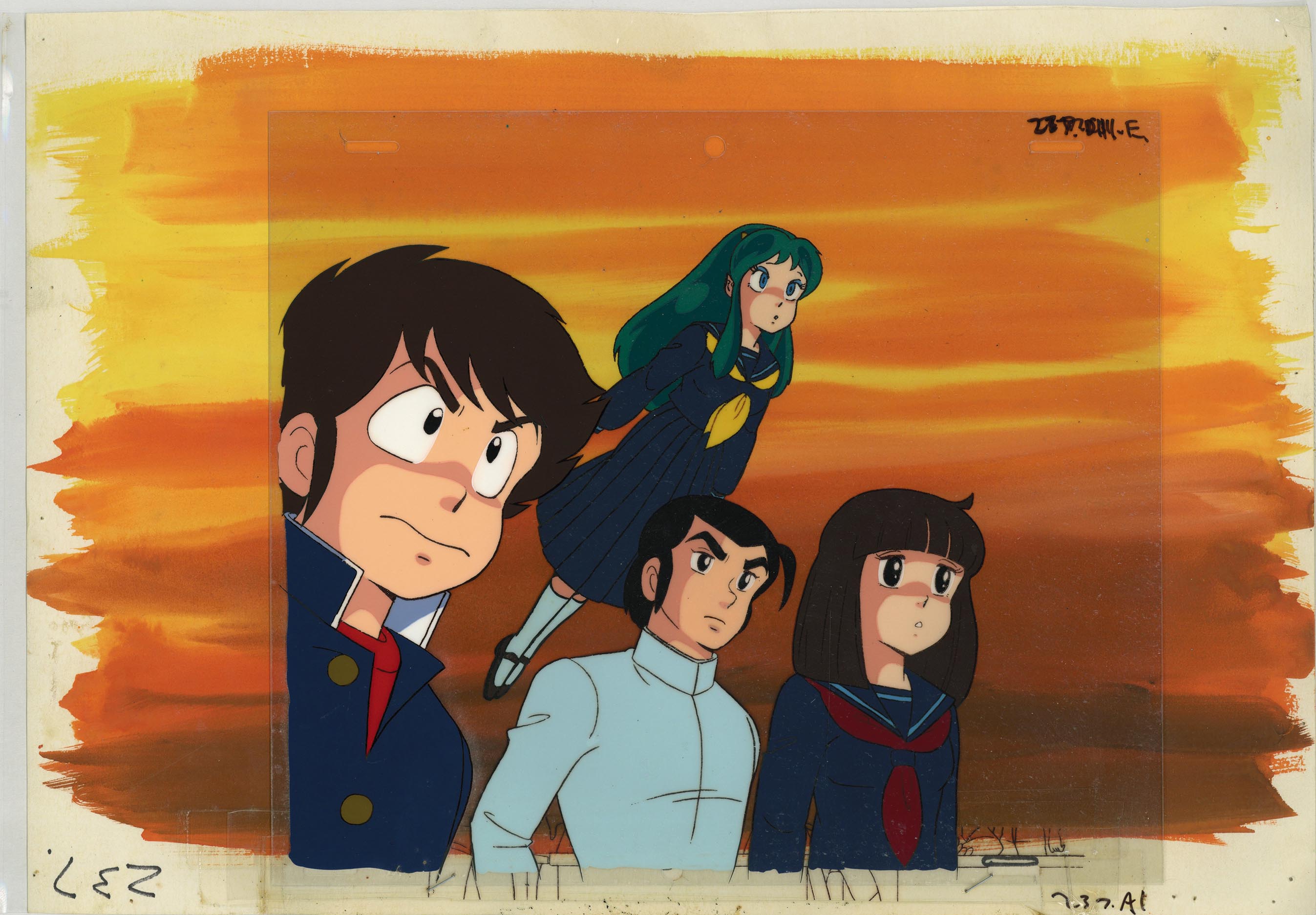 4027］ うる星やつら セル / あたる/ラム/面堂終太郎/しのぶ