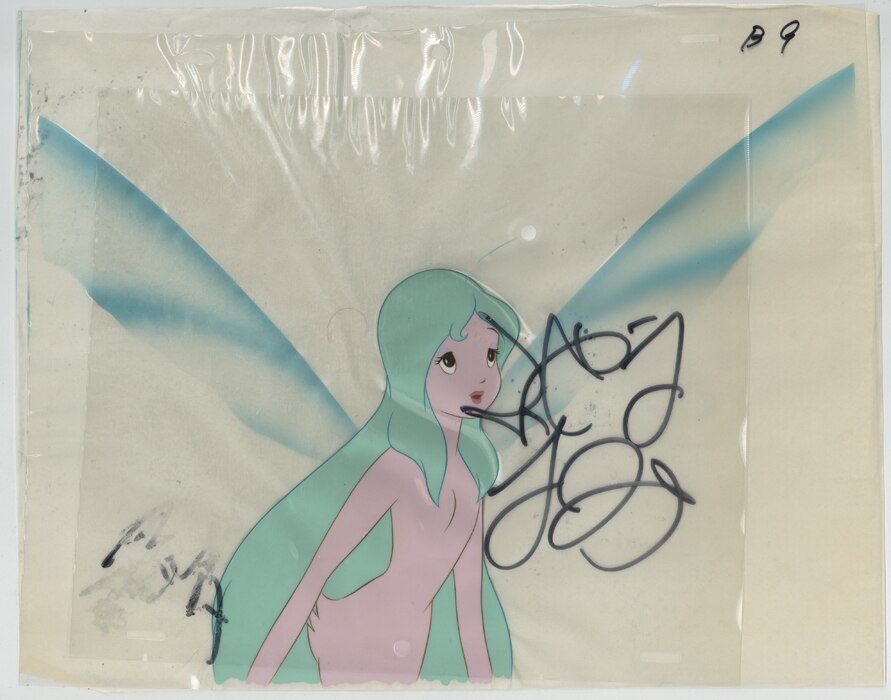 マルタ/小山茉美 直筆サイン入りセル画「シリウスの伝説」