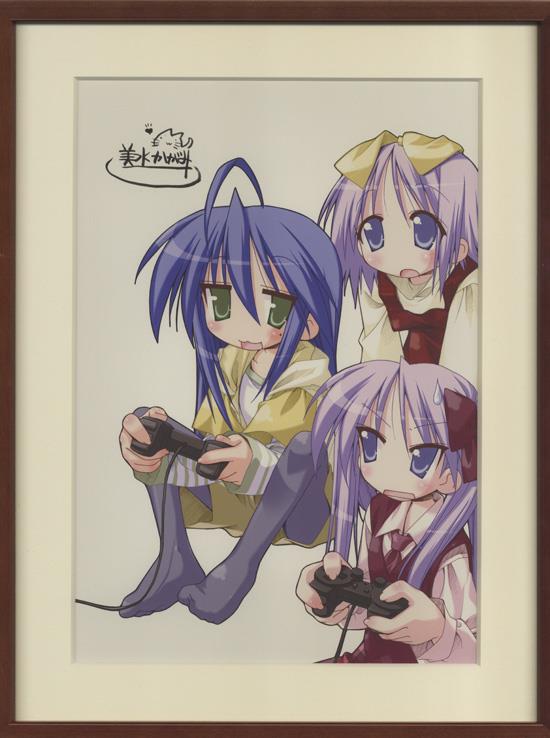 FG-1661 複製カラーイラスト 美水かがみ らきすた
