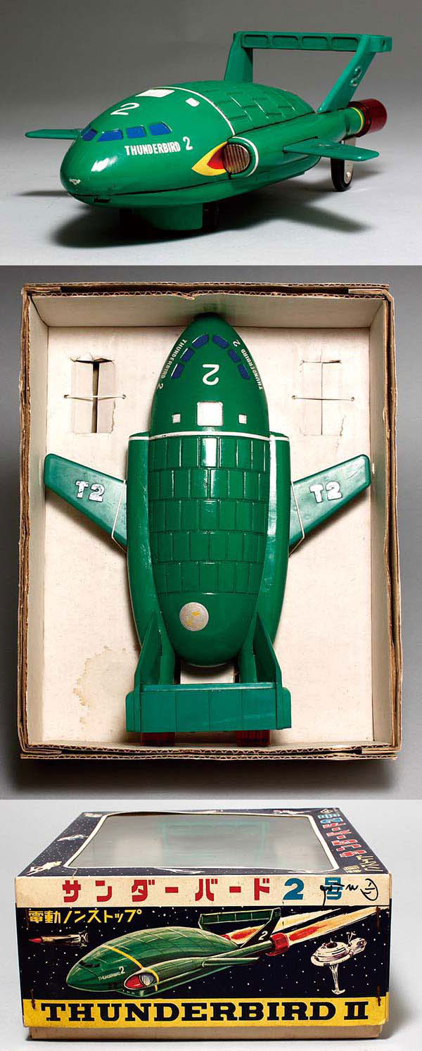 ジャンク 1960年代 当時物 電動ノンストップ サンダーバード2号
