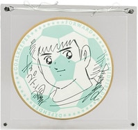 9202] 赤塚不二夫 直筆サイン入りカラー複製色紙