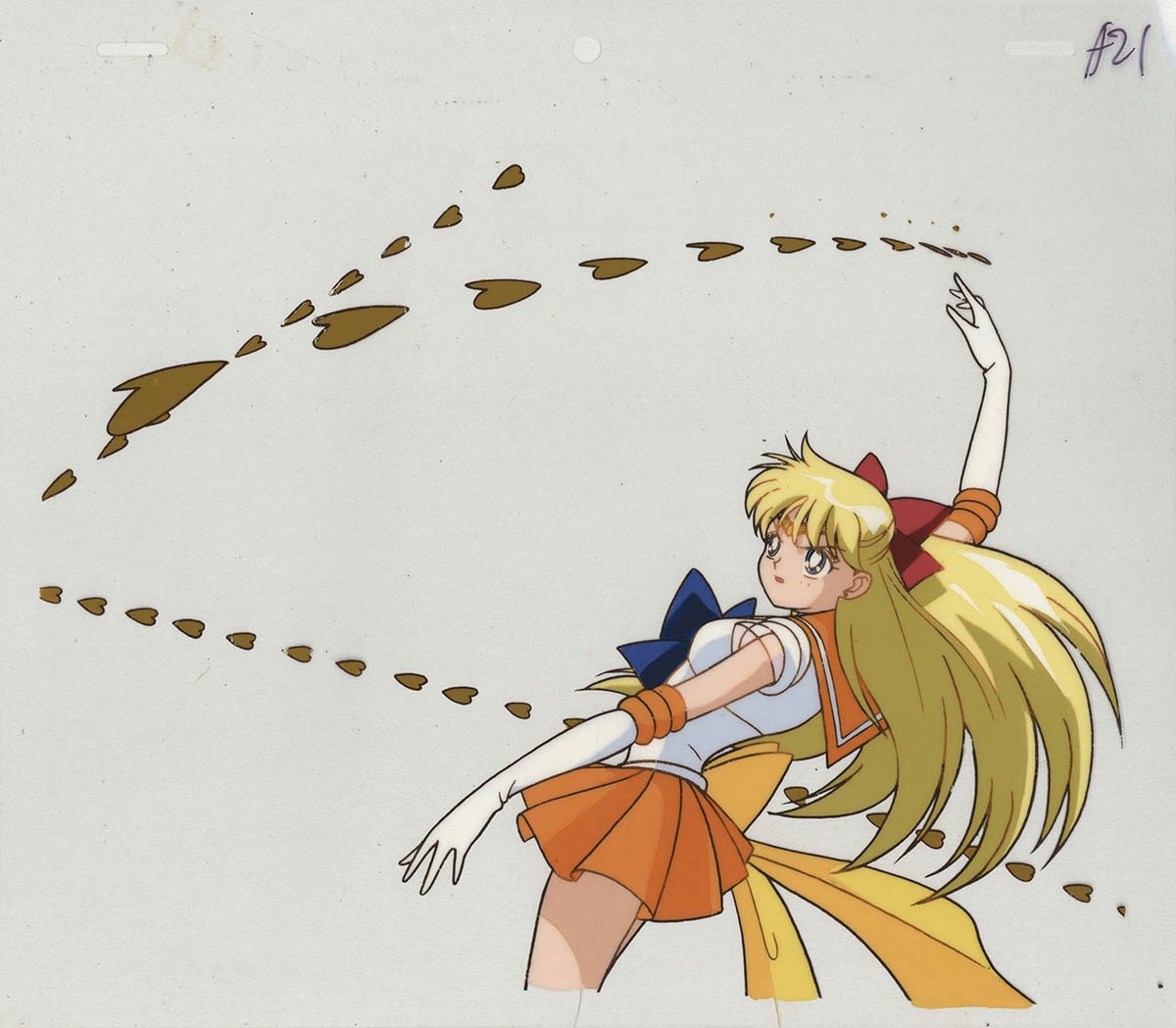 武内直子「美少女戦士セーラームーン」ちびうさセル画＋動画 セル画