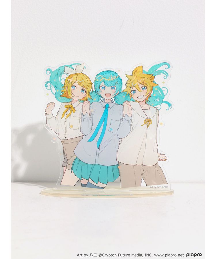 初音ミク&鏡音リン・レン アクリルスタンド/earth music&ecology