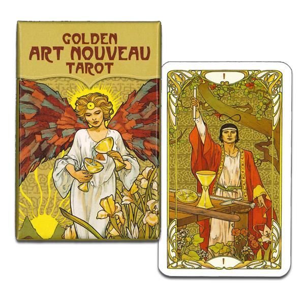 GOLDEN ART NOUVEAU TAROT ミニチュア・ゴールデン・アールヌーボー