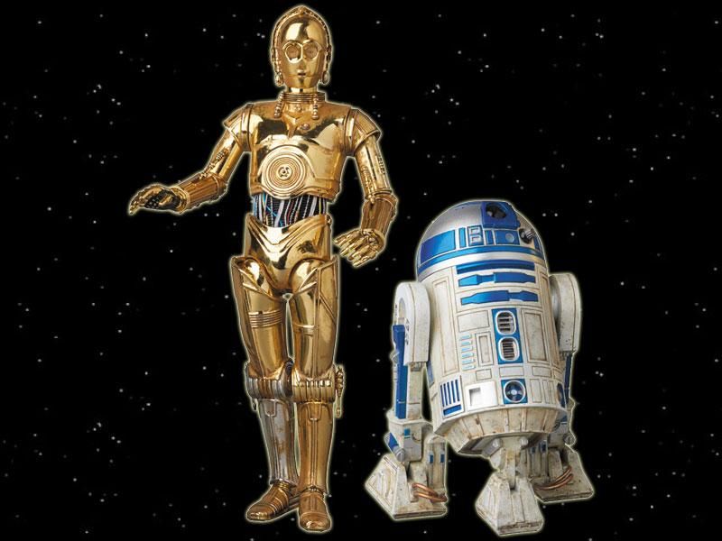 スターウォーズSTARWARS C-3PO & R2-D2 MAFEX アクションフィギュア No